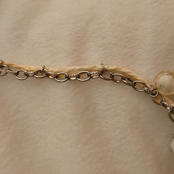 VTG UNICA 1980s Beach Fisherman Beaded Cha Cha Braided Rope Chain Necklace - Picture 7 of 9